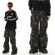 New American Jungle Camouflage Amekaji Multi-pocket Design Casual Wide-leg Workwear Cargo Trousers Pant - EX-STOCK Canada