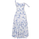 Spring And Summer Comely Pastoral Style Sling Floral A Swing Cake Dress - EX-STOCK Canada