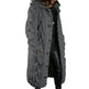 Chunky Long Knitted Hoodie winter Long Cardigan  sweater Jacket women - EX-STOCK CANADA