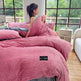Flannel Double-sided Velvet Duvet Cover For Winter EX-STOCK Canada 