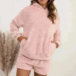 Women Hooded Sweater Suit Casual Home Wear - EX-STOCK CANADA