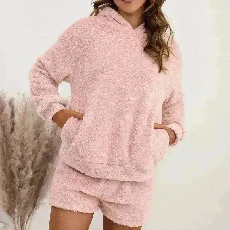 Women Hooded Sweater Suit Casual Home Wear - EX-STOCK CANADA