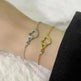 Heart-shape Bracelet Fashion Jewelry Versatile Love Bracelet Gift For Girlfriend Valentine's Day - EX-STOCK CANADA
