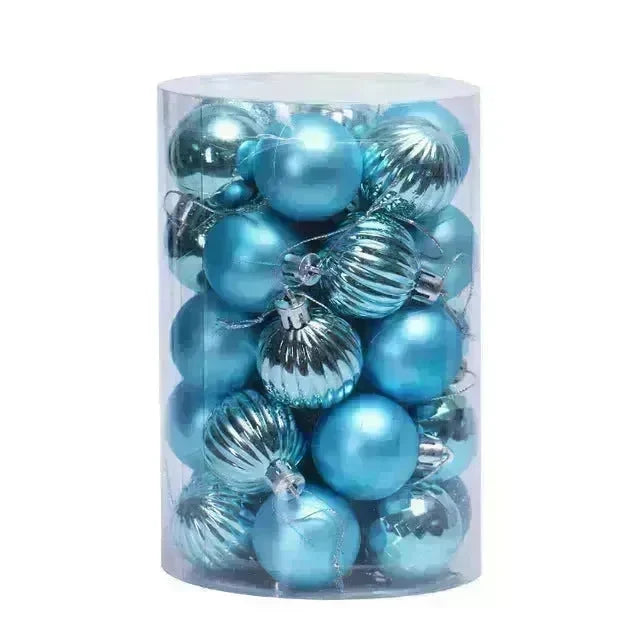 34 Christmas Ball Set 4cm Christmas Ornaments - EX-STOCK CANADA