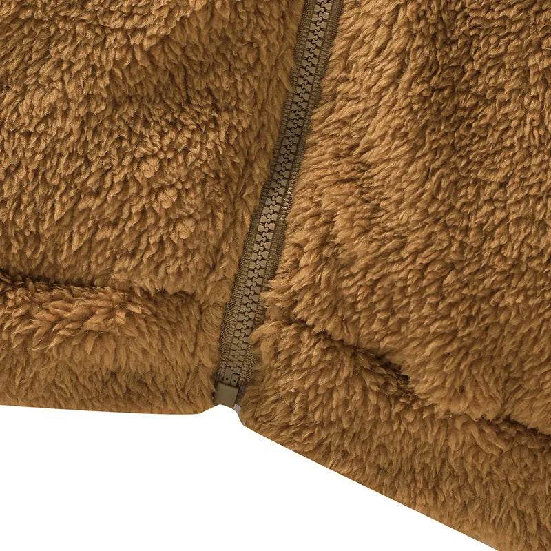 Infant Toddler Autumn And Winter Long Sleeves Zip-up Shirt Baby Leisure Warm Coat Top - EX-STOCK Canada