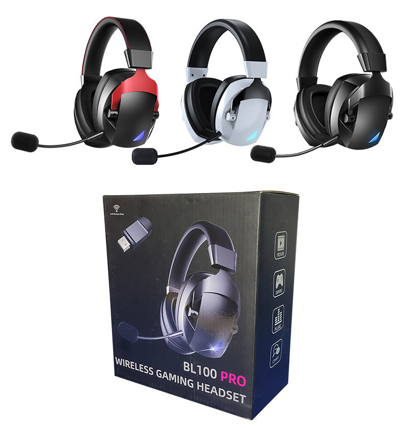 Cross-Border Over-Ear Bluetooth Headphones With Wireless Microphone  2.4G Dual-Mode, For E-Sports, Gaming PCs & PS5 EX-STOCK Canada 