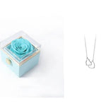 Fashion Acrylic Rotating Valentine Rose Jewelry gift Box - EX-STOCK Canada