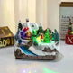 Christmas Rotating Resin Luminous Music Box Ornaments - EX-STOCK CANADA