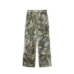 Loose Straight Tree Worn Looking Washed-out Camouflage Printed Cargo pant Men - EX-STOCK CANADA