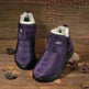 Winter Women's Cotton-padded Thick fleece lined Ankle Snow Boots - EX-STOCK CANADA