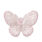 Transparent Butterfly Shoe Buckle Clip – Decorative Shoe Accessory