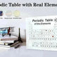 83 Real Elements Acrylic Table: Science Gifts - EX-STOCK CANADA
