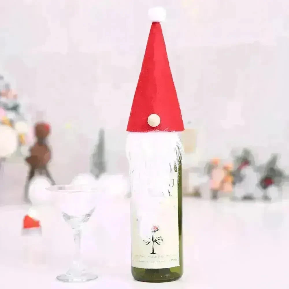Christmas Decorations Christmas Wine Bottle Socks - EX-STOCK CANADA