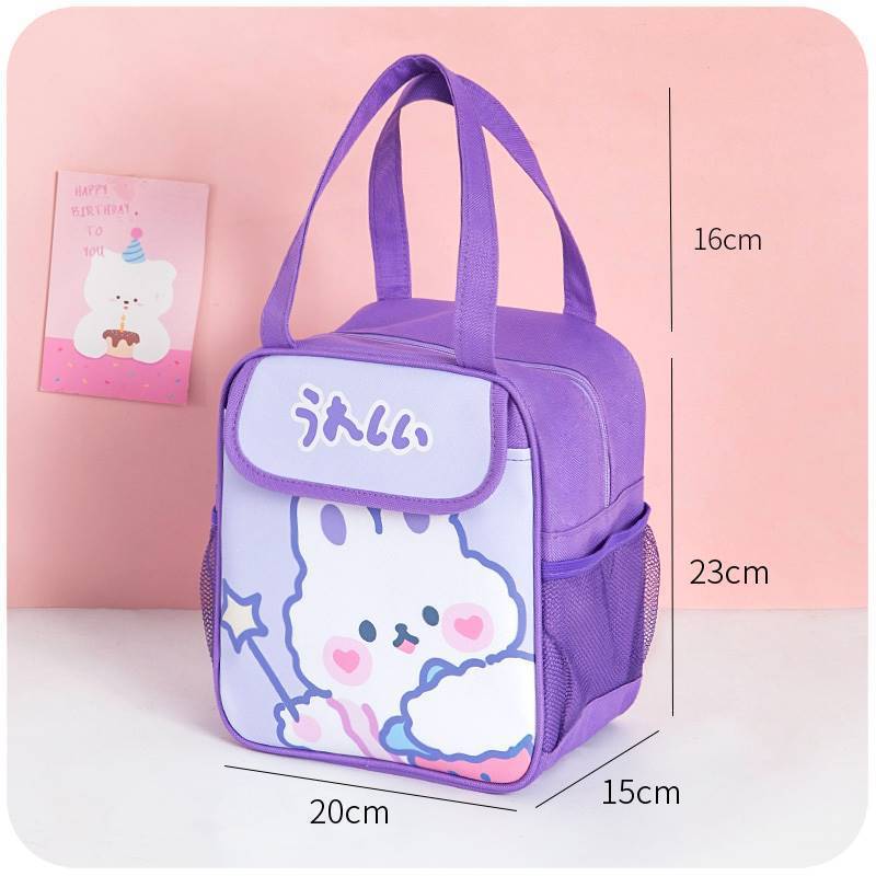 Portable Insulation Bag Bento Bag Bento Bag Lunch Bag EX-STOCK