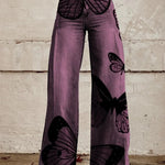 European And American Plus Size Women's Denim Casual Pants 