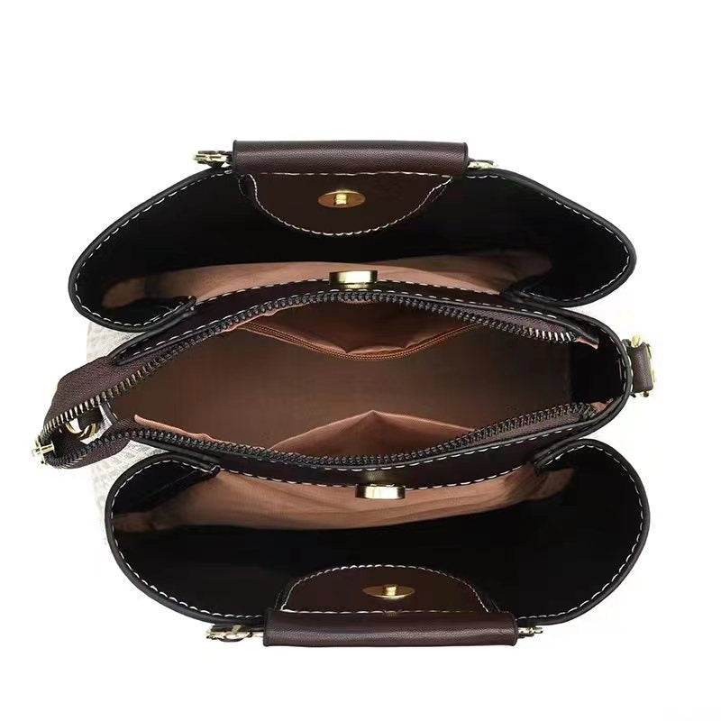 Women's Vintage Fashion Print Handbag EX-STOCK Canada 