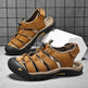 Top Layer Leather Plus Size Men's Beach Sandals  EX-STOCK CANADA