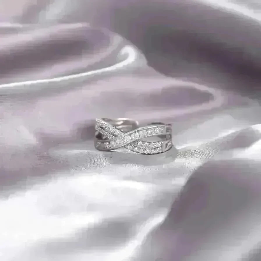 Niche Opening Adjustable Non-fading Cross Ring - EX-STOCK CANADA