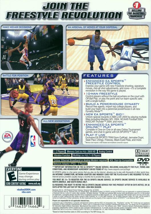 NBA Live 2004 