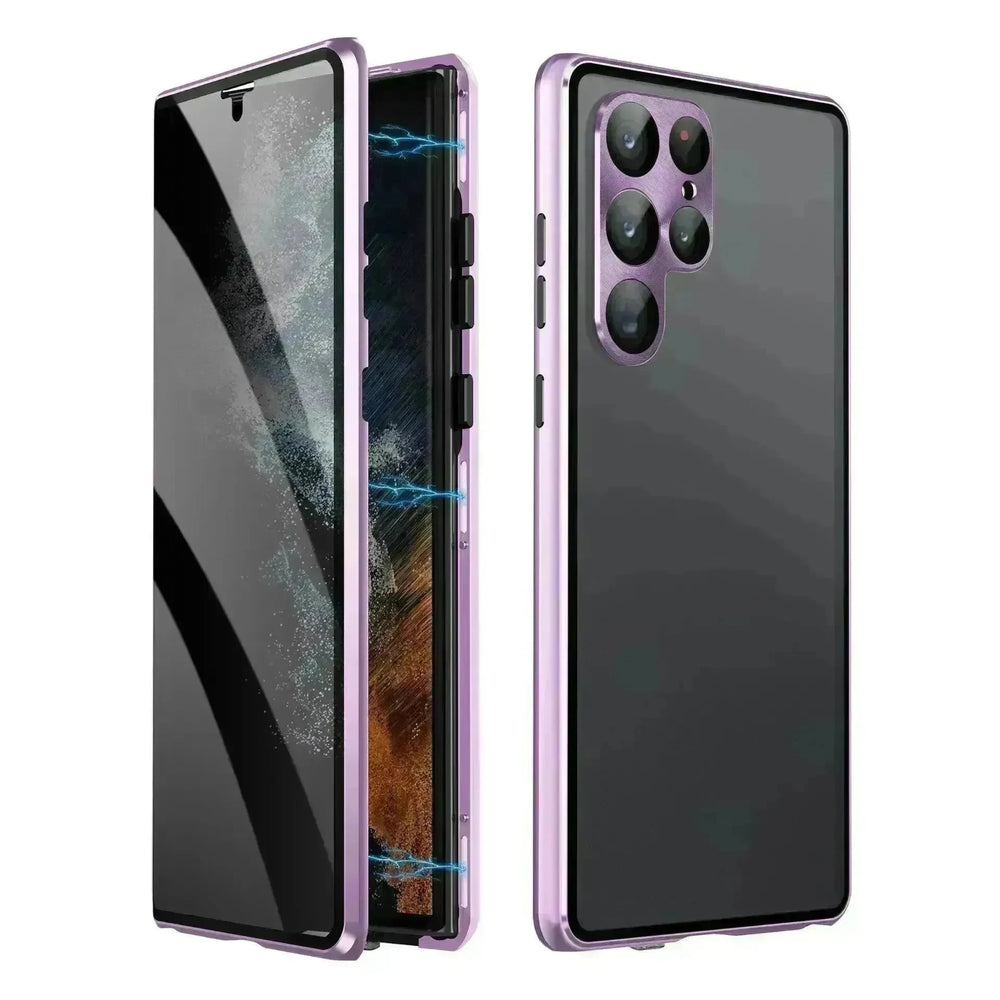 Suitable For Goggles Metal Phone Case Peep-proof Magnetic King Magnetic Phone Case - EX-STOCK CANADA