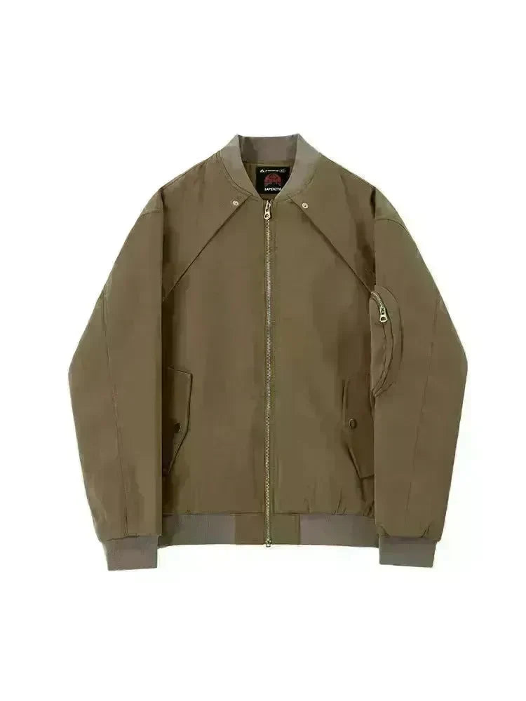 Retro Suede Street Hip pop Fashion Jacket for Men - EX-STOCK CANADA