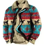 Thickened Side Seam Pocket Casual Zipper Loose Wolf Cotton Jacket - EX-STOCK CANADA