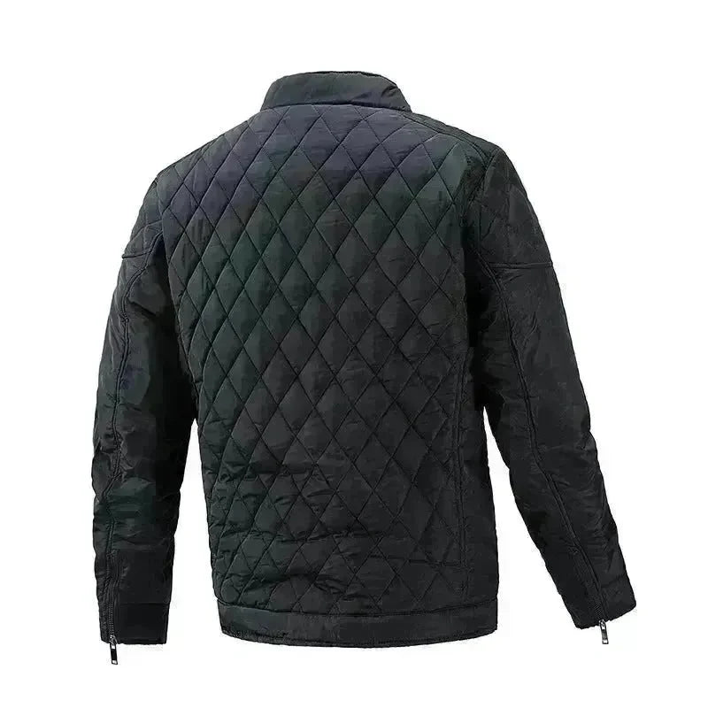 Men's Lightweight Cotton Clothes Casual Stand Collar Jacket Fashion - EX-STOCK CANADA