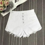 Casual Summer Women Denim Short High Waists Sexy Short Jeans - EX-STOCK Canada