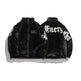 Winter Letters Embroidery Cotton-padded Coat Men | EX-STOCK product gallery photo 5