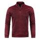 Autumn And Winter Men's Neckline Zipper Sweater | EX-STOCK product gallery photo 9