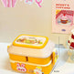 Student's Cute Multi-tiered Lunch Box Japanese Bento EX-STOCK