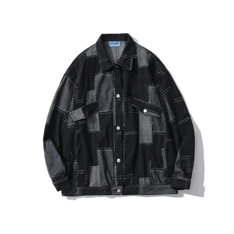 Black Denim Cardigan Jacket New Men And Women - EX-STOCK CANADA