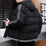 New Winter Cotton Padded Down Hoodie Winter Puffer Jacket Men - EX-STOCK Canada