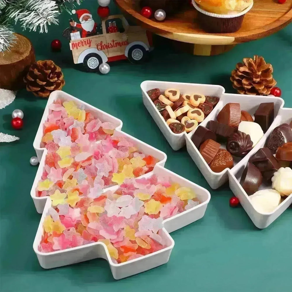 Creative Christmas Tree Fruit Platter Tray - EX-STOCK CANADA