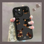 Cream Sausage Dog Phone Case - EX-STOCK CANADA