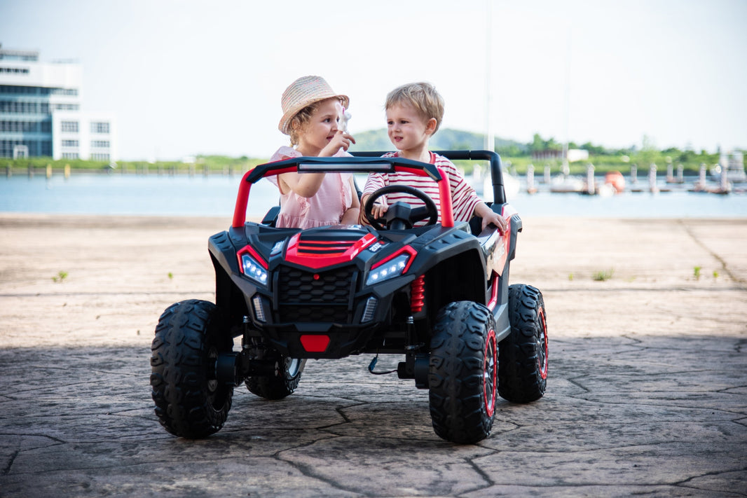 2026 24V DUNE BUGGY DELUXE 2 SEATER KIDS RIDE ON CAR WITH REMOTE CONTROL 