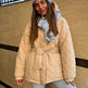 Thermal Jacket Plus Size Tie Down Cotton Winter Hoodie Coat - EX-STOCK Canada