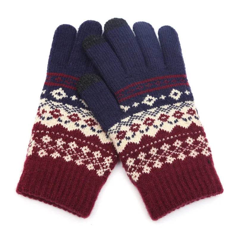 Couple knitted gloves touch screen gloves - EX-STOCK Canada