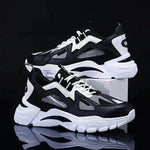 Y2K Fashion Outfit White Sneakers Men Non Slip Walking Running Shoes Sports - EX-STOCK Canada