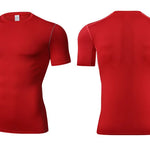 Men's Basketball Sports Tight Short-sleeved Workout Clothes - EX-STOCK CANADA