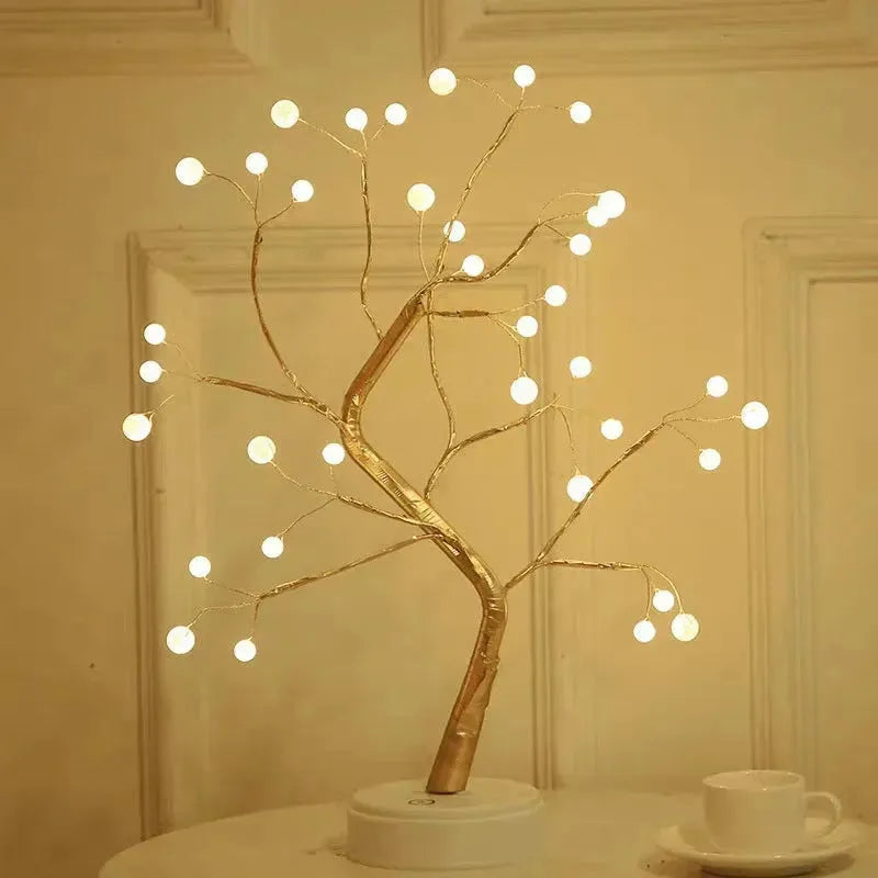 Led Copper Wire Light Bedroom Desk Table Light - EX-STOCK CANADA