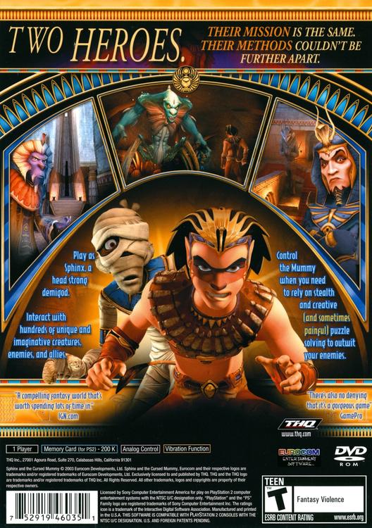 Sphinx and the Cursed Mummy 