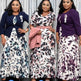 2pcs Fashion floral Print Blazer dress suit - EX-STOCK CANADA