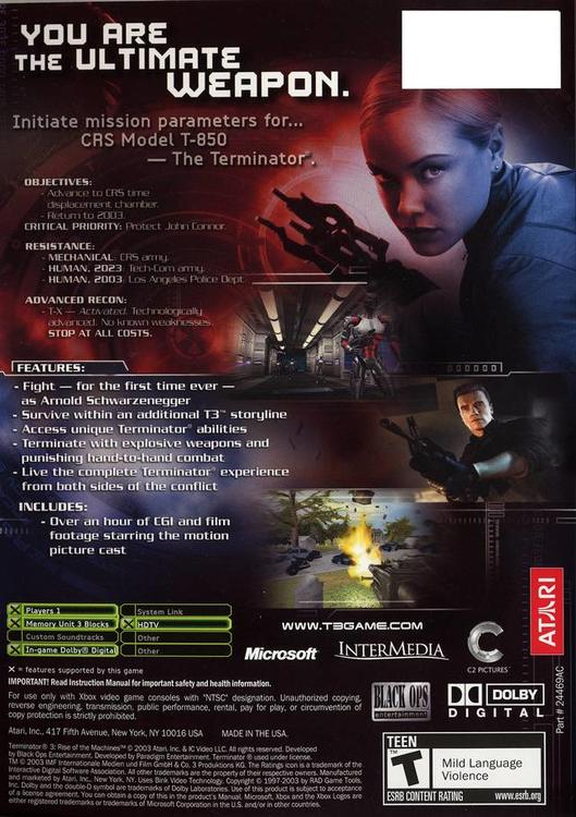 Terminator 3: Rise of the Machines 