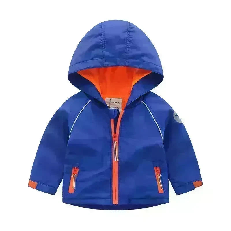 Boys' Hooded  Autumn  Clothing Children's Fleece Jacket - EX-STOCK CANADA