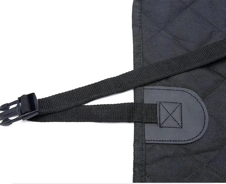 Dog Car Seat Cover View Mesh Pet Carrier Hammock Safety Protector Car Rear Back Seat Mat With Zipper And Pocket For Travel - EX-STOCK CANADA