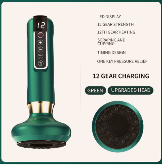 Electric Vacuum Cupping Massager For Body Anti-Cellulite Suction Cup Gua Sha Massage Body Cups Guasha Fat Burning Slimming Jars 