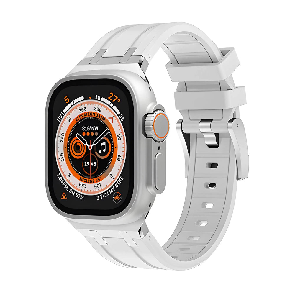 Liquid Silicone Sports Oak Butterfly Watch-buttom Strap - EX-STOCK Canada