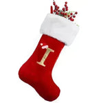 Christmas Letter Christmas Stockings Decorative Pendant - EX-STOCK CANADA