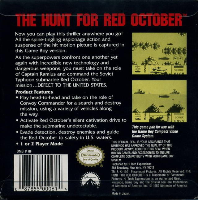 The Hunt for Red October 